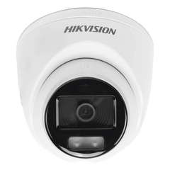 [ColorVu] Turret TURBOHD 3K (5 Megapixel) / Micrófono Integrado / Lente 3.6 mm / Imagen a Color 24/7 / 40 mts Luz Blanca / Exterior IP67 / dWDR / 4 Tecnologías