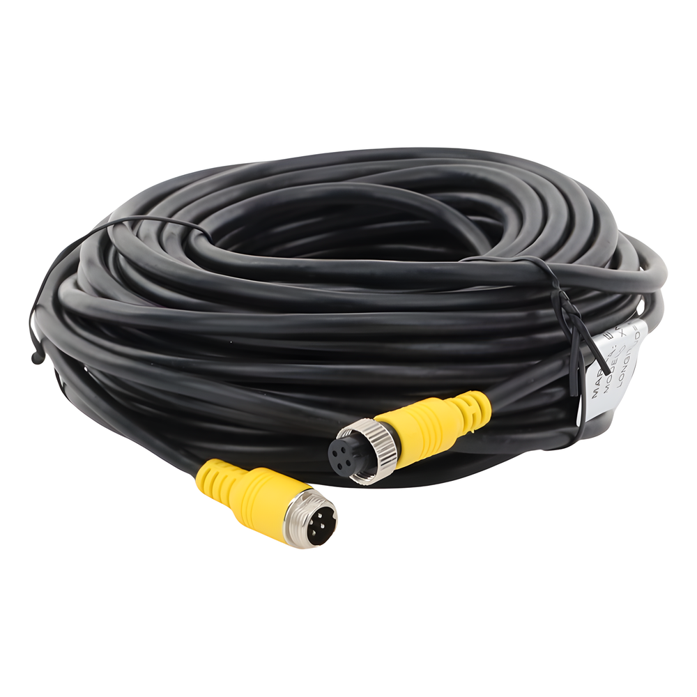 Cable extensor con conector tipo aviación de 15m solo para soluciones de videovigilancia móvil XMR