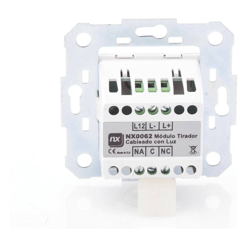 Modulo de Pared para Tirador de Baño para Hospital con LED Indicador / Compatible con NX0019/B, NX0015 y NX1021