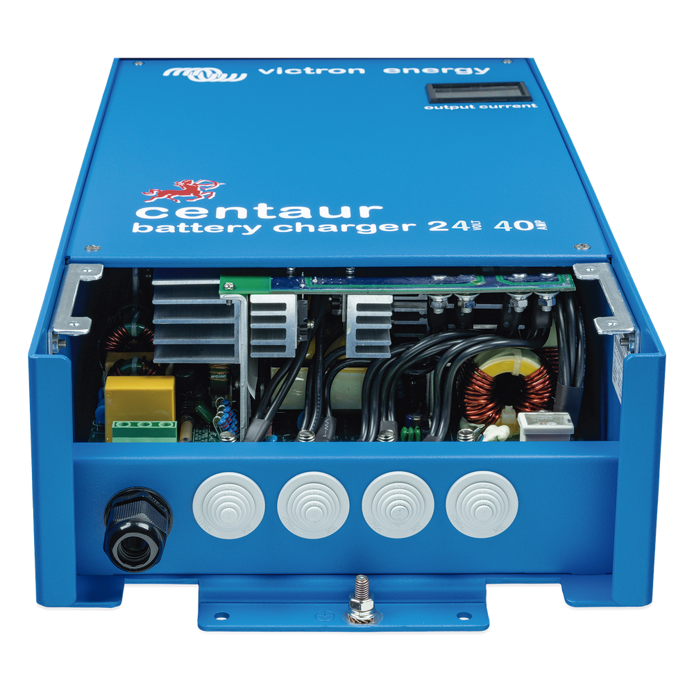 Centaur 24/40 / Cargador de Baterías 24V, 40A / Para Ambientes Marinos y Terrestres. /  Bancos de 160 a 400 Ah