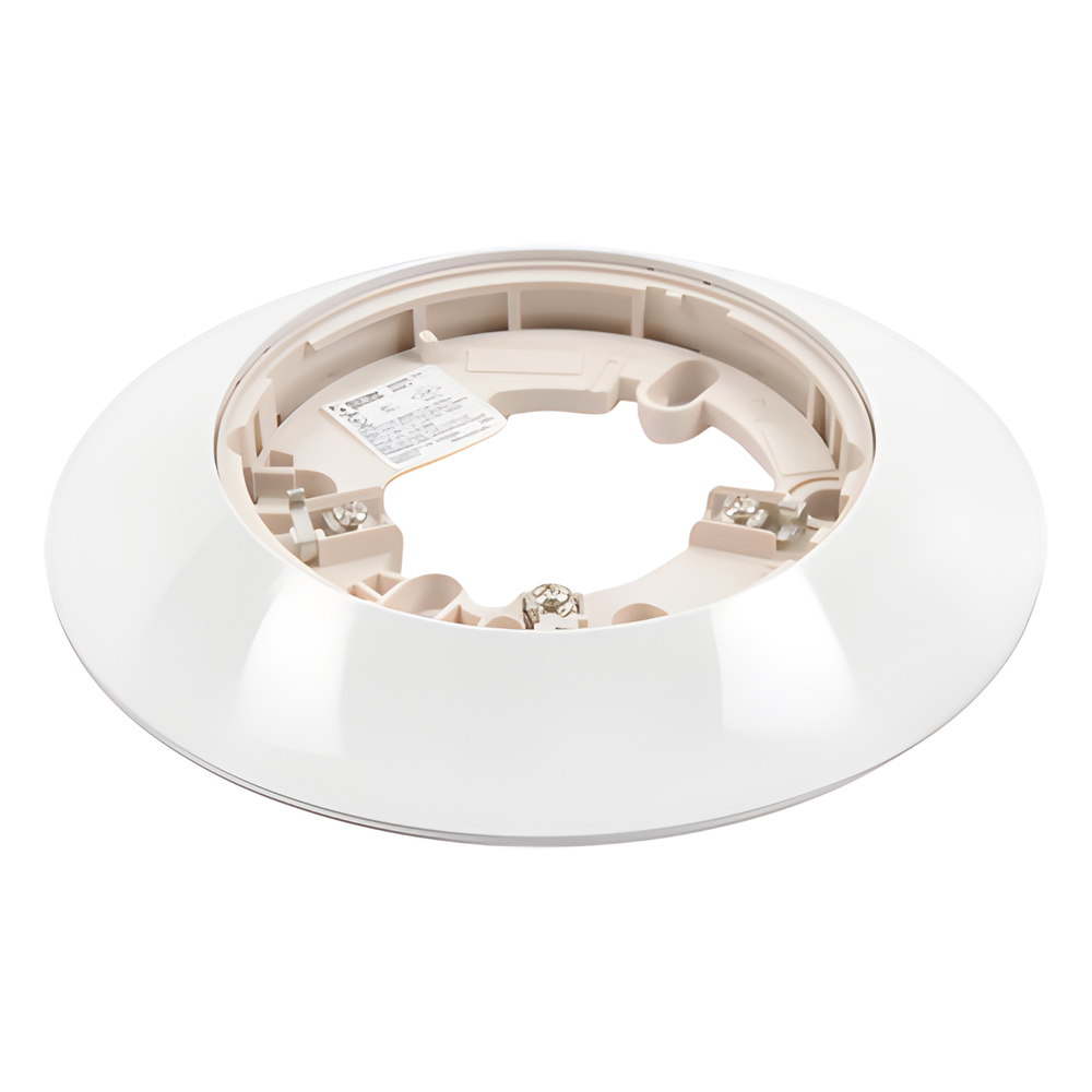 Base de 6 Pulgadas / Para detectores Notifier, Farenhyt, Silent Knight y Fire-Lite / Color Blanco
