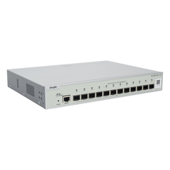 Switch Administrable Full Aggregation Capa 3, 12 Puertos SFP+ 10G y un Puerto MGMT