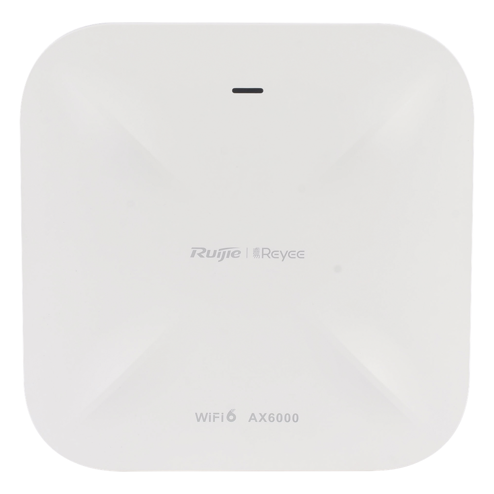 Punto de Acceso Mesh Wi-Fi 6 Industrial para Exterior Omnidireccional 5.95Gbps, MU-MIMO 4x4, 360°, Filtros Anti Interferencia y Auto Optimización con IA, puerto eth 2.5G y SFP