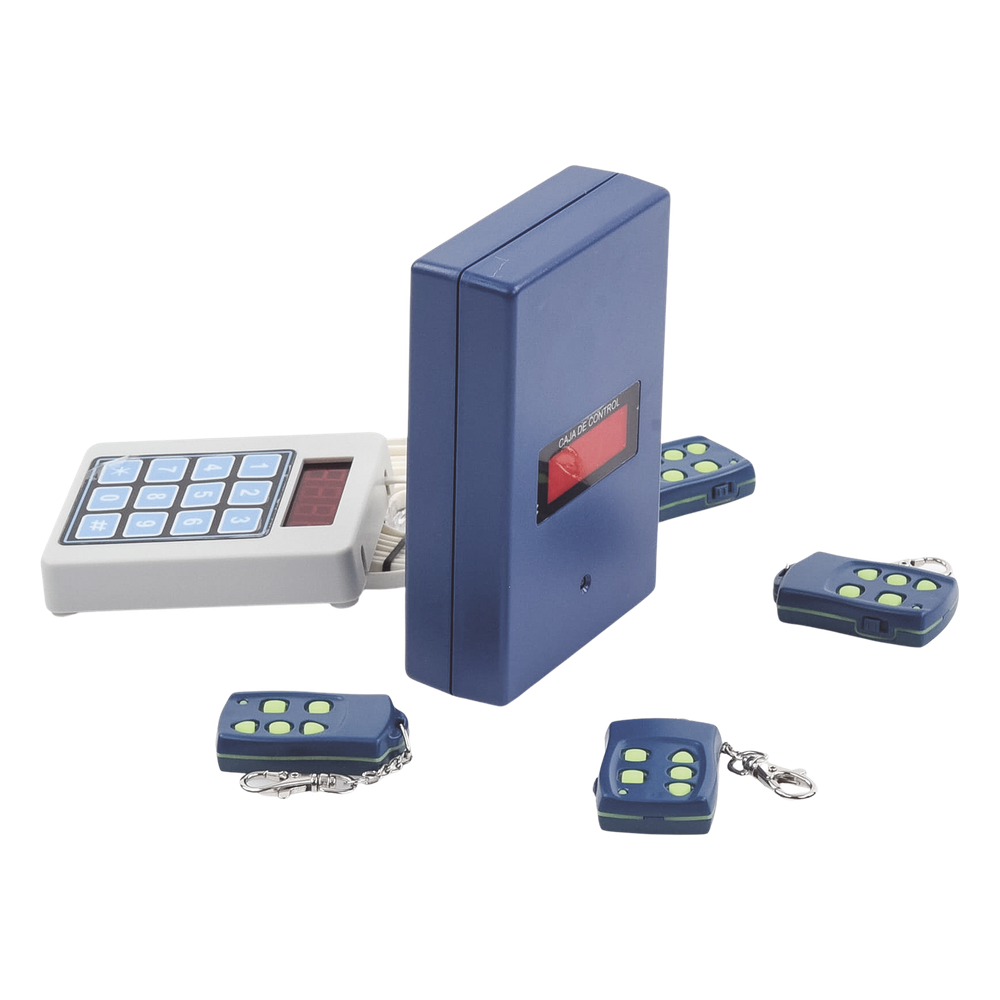 Receptor Inalambrico Universal Administrable por Software, Hasta 1600 controles de usuarios, compatible con Barreras y Motores de puertas