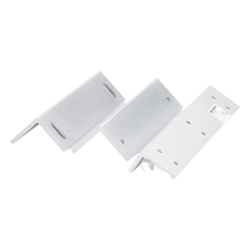 Kit de montajes Z y L para Cerradura Magnética HIKVISION / Compatible con DS-K4H258S / Uso en Puerta de Madera y Metal