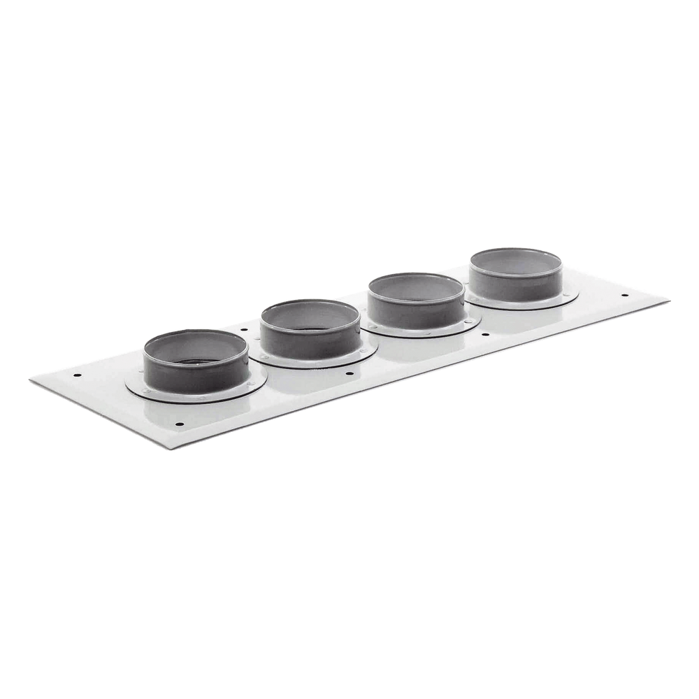 Placas Pasamuro con Capacidad de 4 Botas de 4