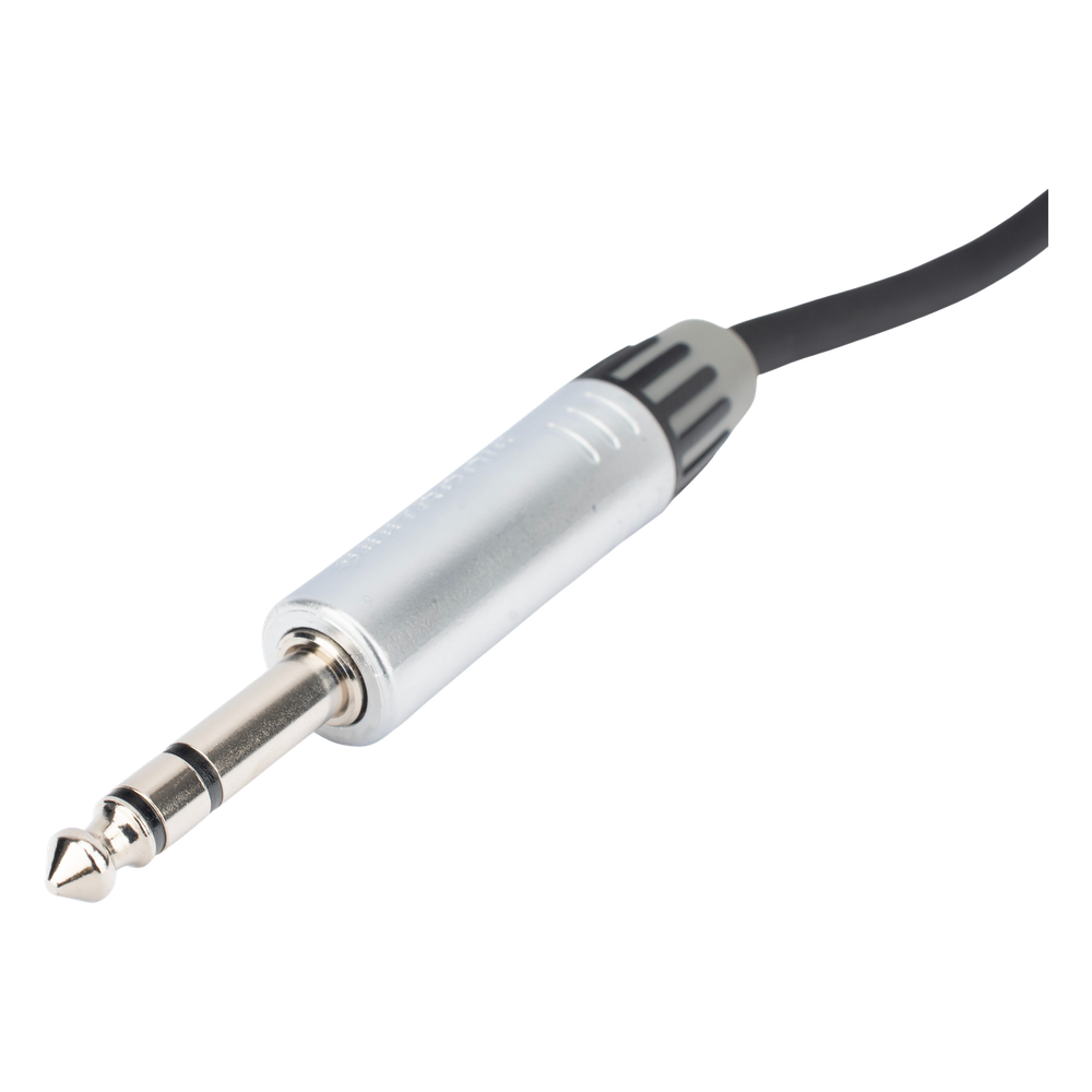 Cable de Audio | XLR 3 Polos Hembra a Plug 1/4 in mono | Conector Seetronic Serie M SCMF3 - MP2X | Longitud 3m