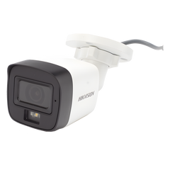 [Dual Light] Kit TurboHD 3K (5 Megapixel) / DVR 4 Canales / 4 Cámaras Bala para Exterior y Metal / Micrófono Integrado / Accesorios de Interconexión / Fuente de Poder