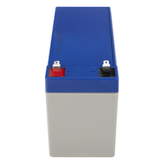 Batería de respaldo 12 V | 7 Ah | AGM | Especial para Seguridad Electrónica | UPS | Sistemas de Emergencia  | Vida útil 5 años | Terminales F1  + Adaptador F2