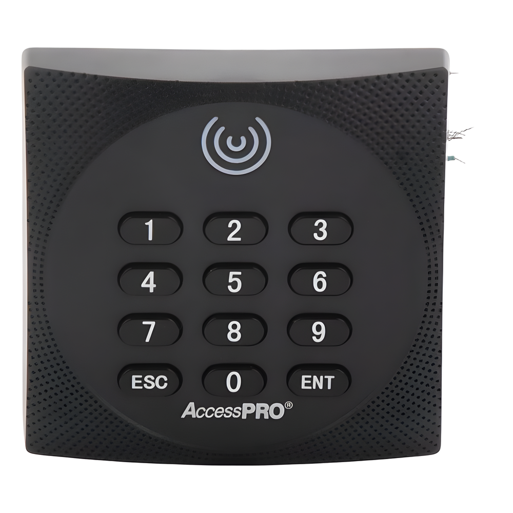 Lector de Proximidad con Teclado / 125 kHz / Wiegand 26 bits / Exterior / Contraseñas