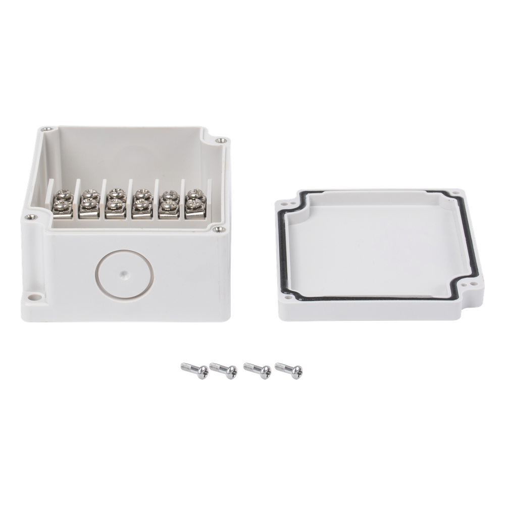 Cajas de Interconexión  con 6 Terminales. De 91 x 75 x 43 mm