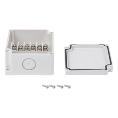 Cajas de Interconexión  con 6 Terminales. De 91 x 75 x 43 mm