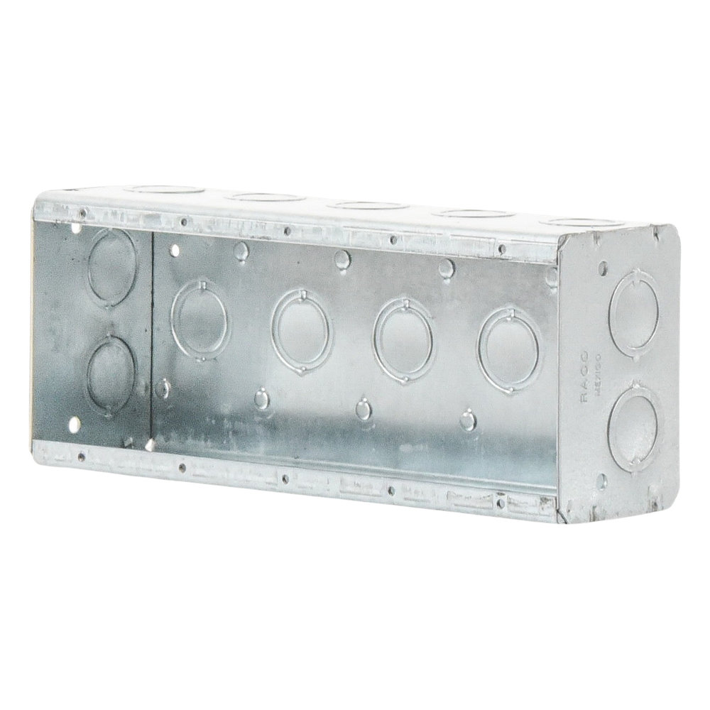 Caja Multigang de 5 Gang / Profundidad 2 1/2" / 19 Entradas 1/2"-3/4".