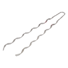 Remate Preformado de Acero Galvanizado para Fibra Mini-ADSS de 24 hilos SPAN 120 metros, diámetros 7.5 - 8 mm