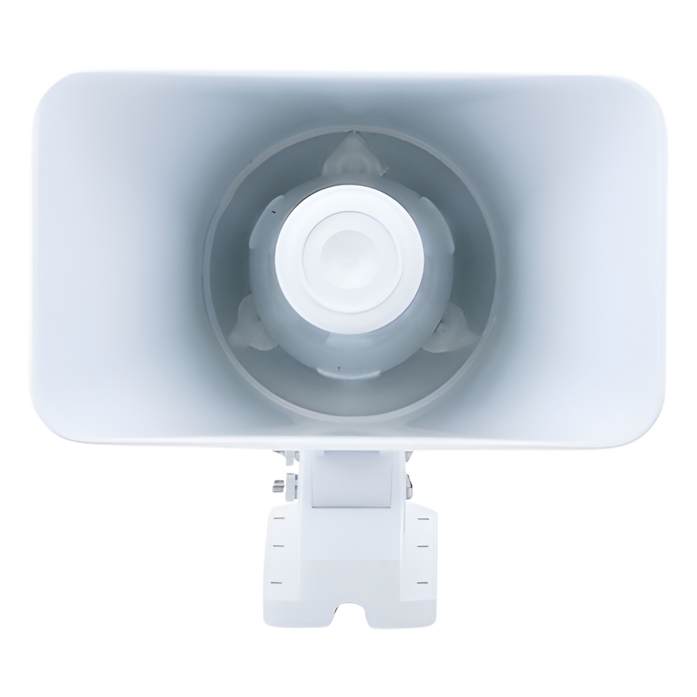 Sirena Cableada / 30 Watts / 120 dB / IP65 Exterior / Compatible con Cualquier Panel de Alarma / Policarbonato