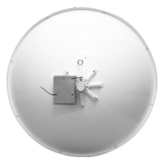Antena Direccional de Alto Rendimiento/ Parábola profunda para mayor aislamiento al ruido  / 3 ft / 4.9 a 6.1 GHz / Ganancia de 32.1 ± 1 dBi / Soporte de acero inoxidable / polaridad en 90 ° y 45 ° / Incluye montaje.