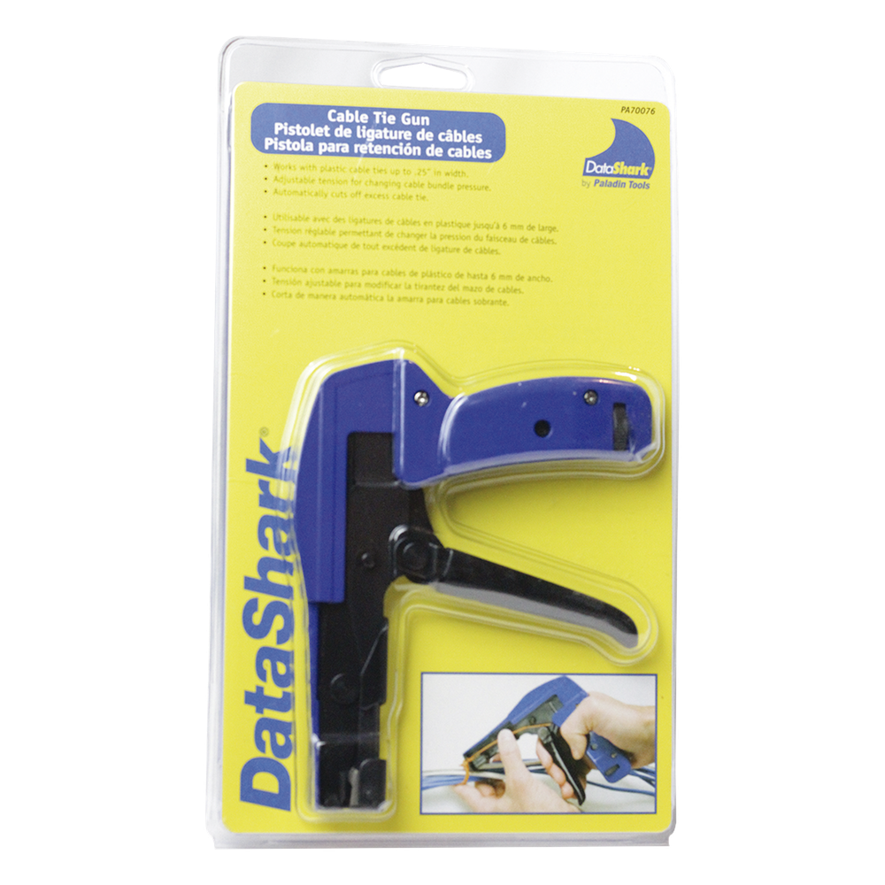 Pistola para Instalación de Cinchos de Plástico con Tensión Controlada y Corte Automático