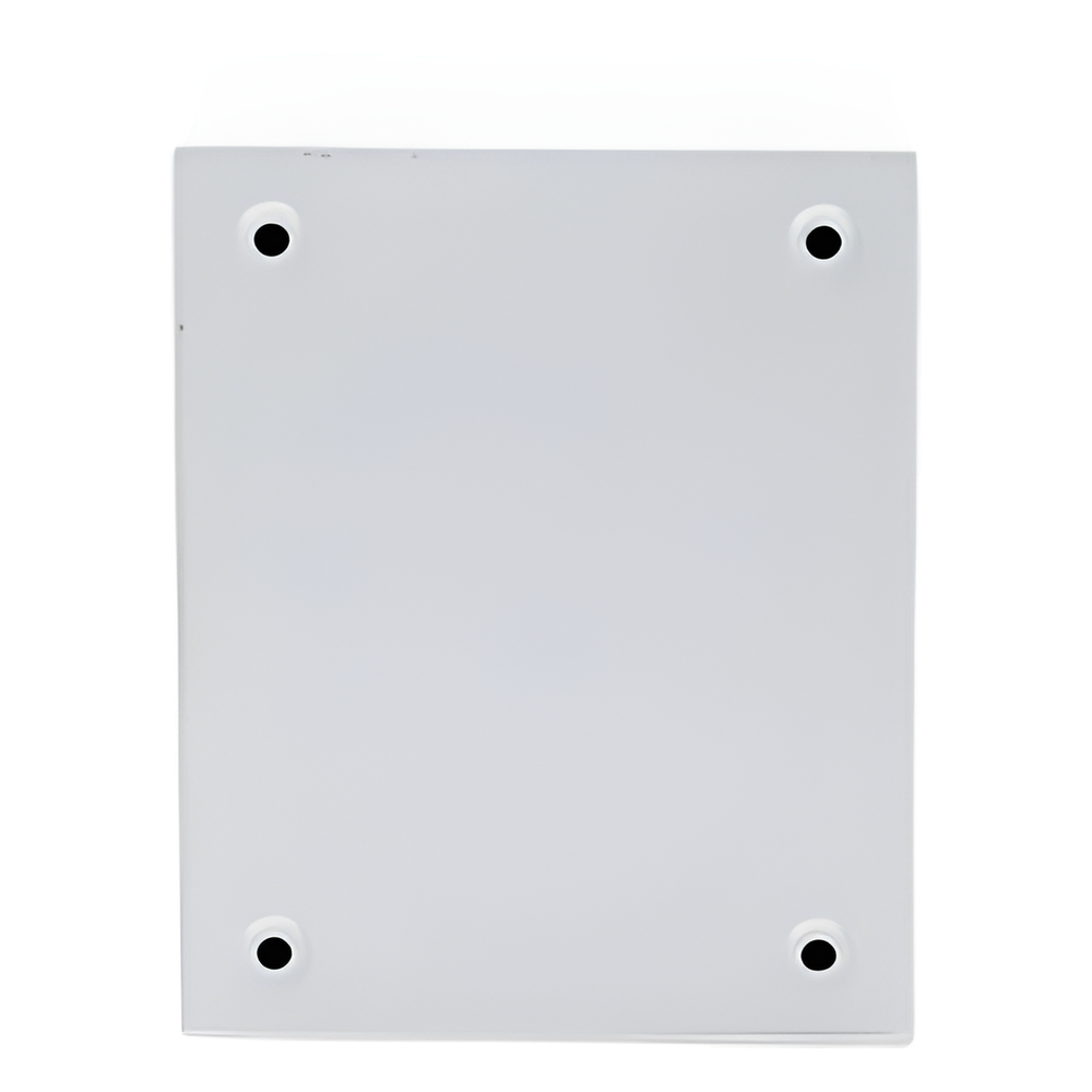 Gabinete de Acero / Nema 4 -IP 66 de 20 x 25 x 15 cm / Platina y certificado UL.