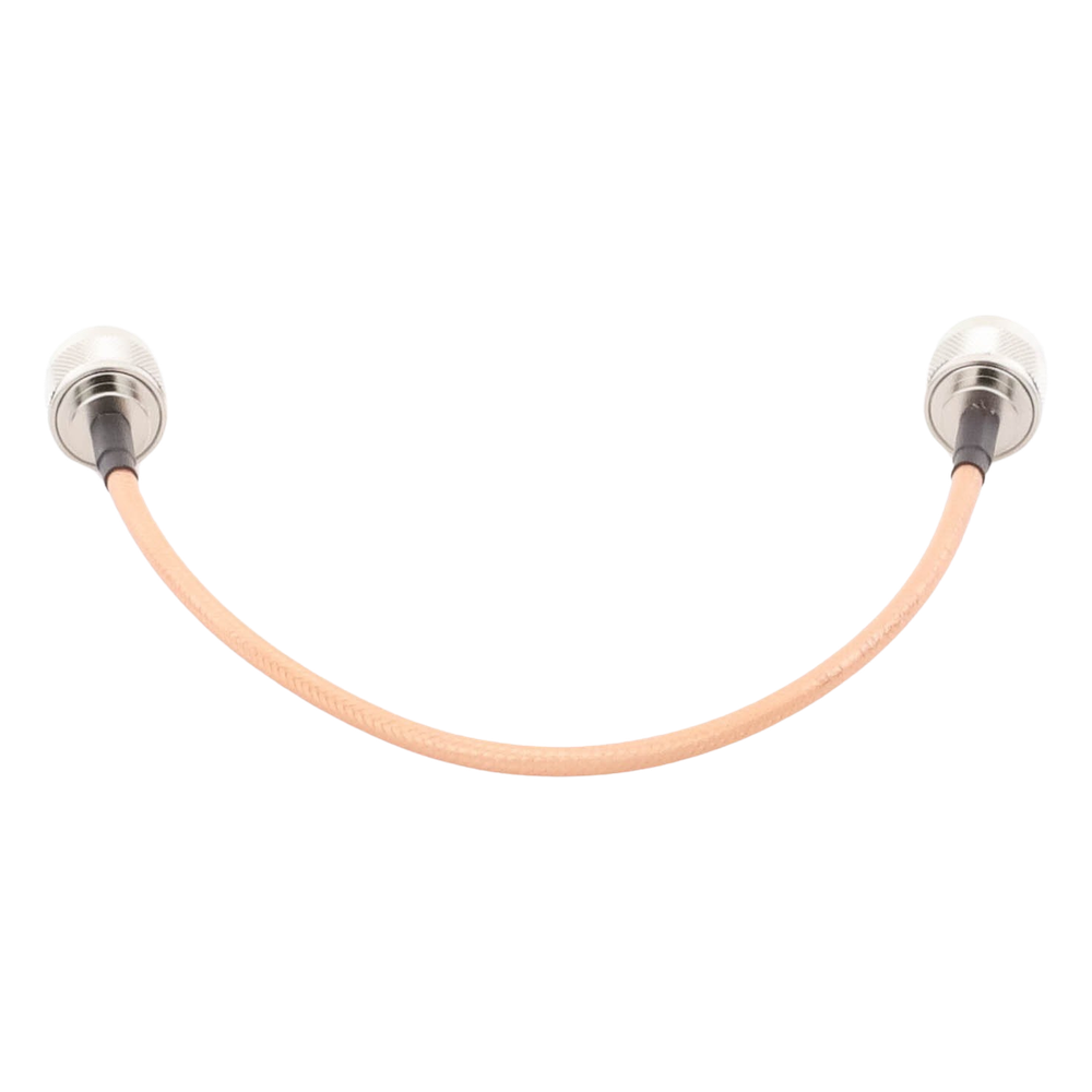Jumper con Cable LP142 de 30 cm (11.81 pulgadas), con Conectores N Macho a N Macho.