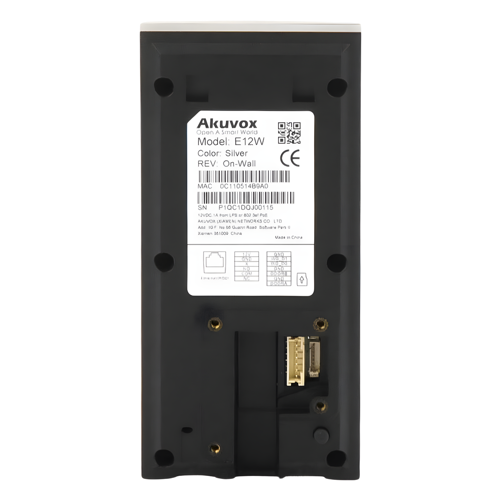 DOORBELL / WIFI / 100% en la Nube / POE / Bluetooth / NFC / Lector de Tarjetas MIFARE / Notificación en APP /  Llamada Telefónica / SIP / ONVIF / IP65 / Cámara 2 MP / Botón con Iluminación / Control de 1 Puerta