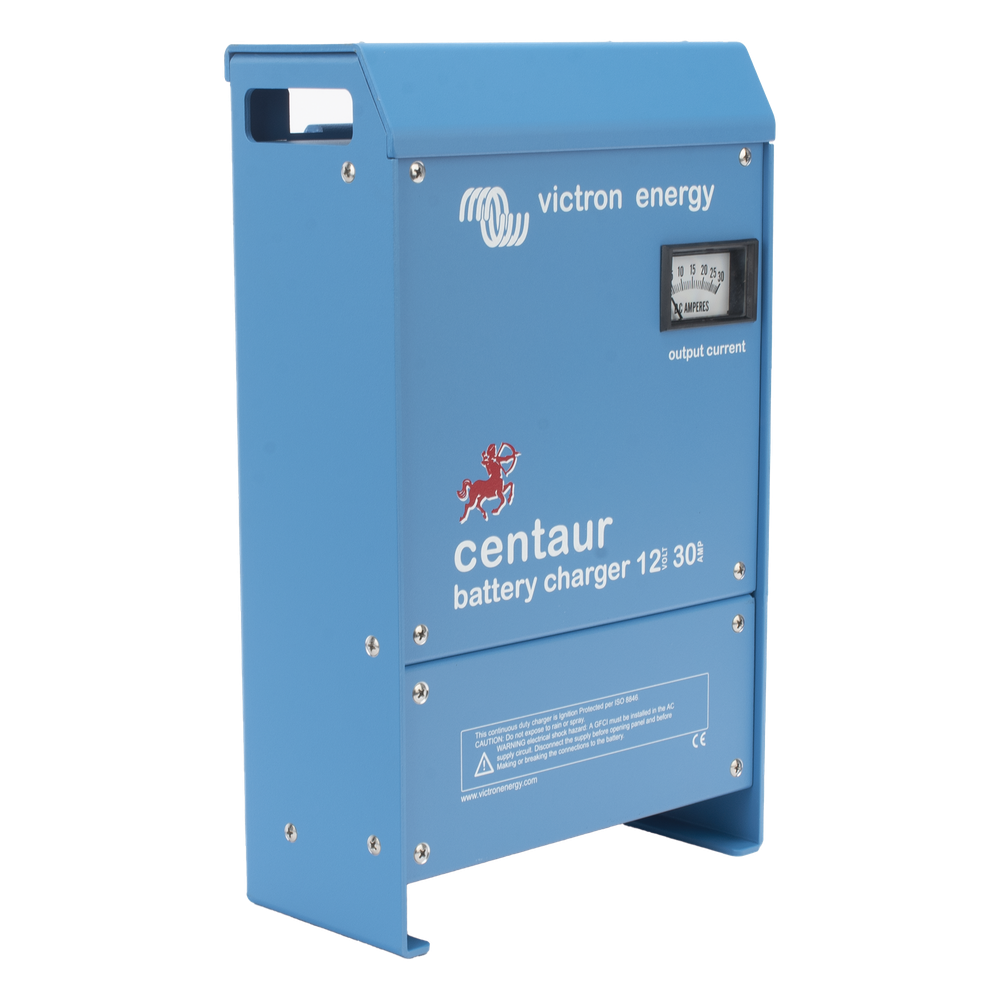 Cargador de Batería Centaur / Tecnología de Alta Frecuencia / Modelos 12-24 VDC / Carga 3 Etapas / 3 Salidas / Protección IP21