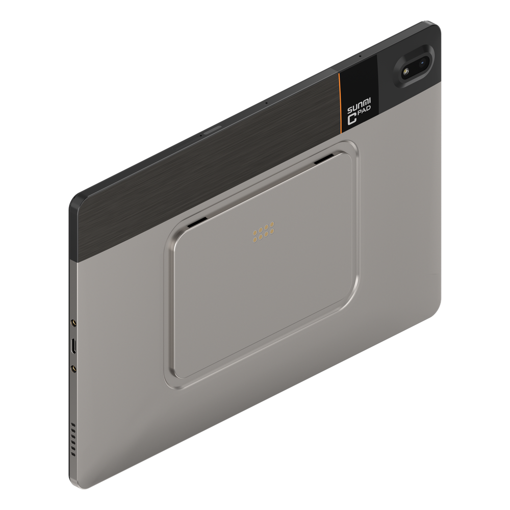 Tablet Comercial 11" SUNMI CPad / Octa-Core Qualcomm / 8GB RAM + 128GB ROM / Wi-Fi 6E / Bluetooth 5.3 / NFC / Escáner 2D Láser / Batería 8000mAh / IP54 / SUNMI OS 4.0 (Android 14)
