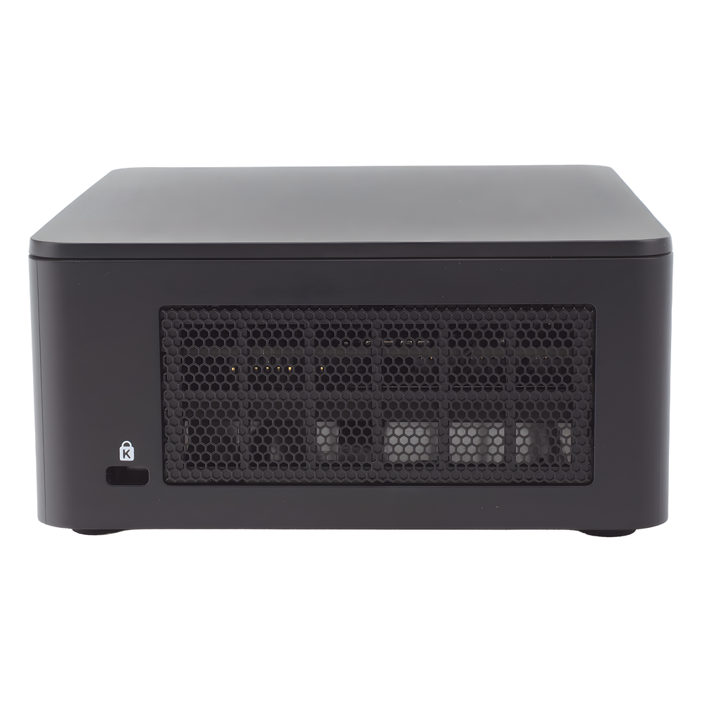 Mini PC NUC Barebone / Core i7-1360P (13 Gen) / Wi-Fi 6E + 2.5GbE / 2 x HDMI 2.1 / Bluetooth / No incluye Memoria RAM, SSD y S.O.  / Incluye fuente