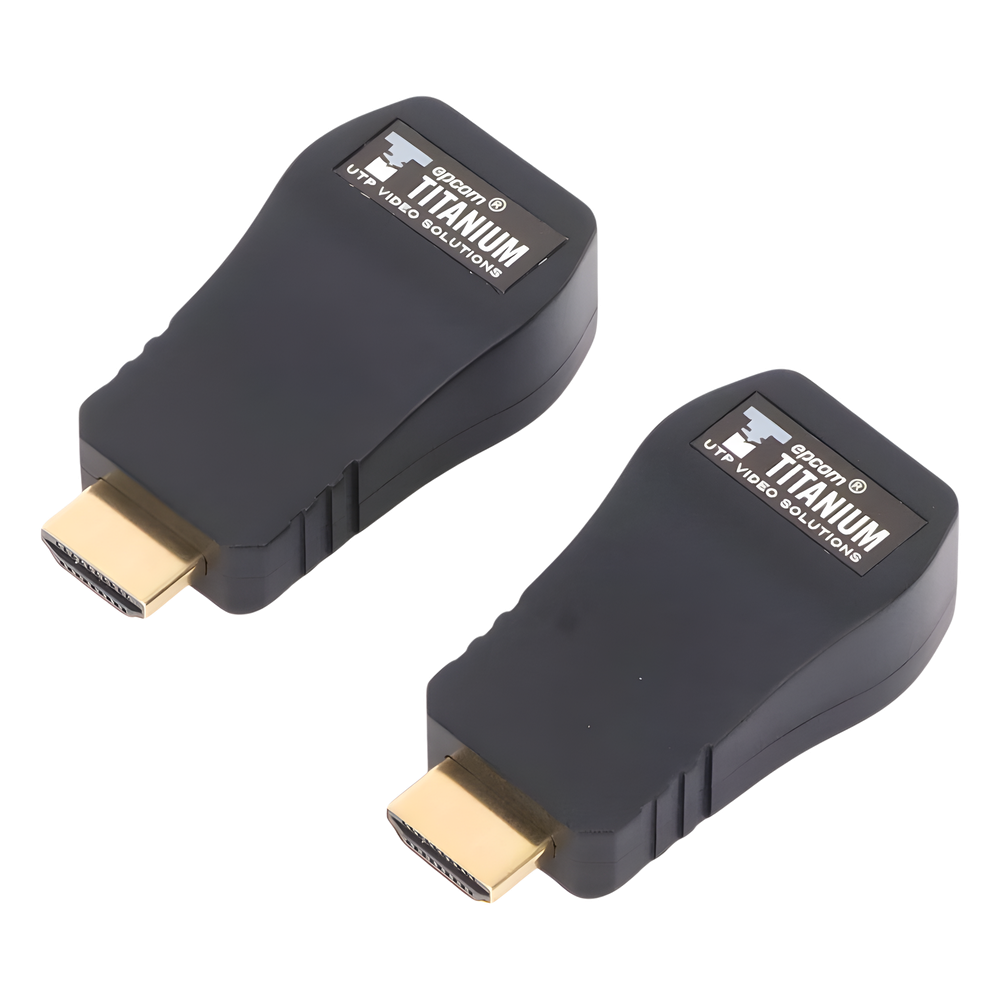 Kit Extensor 25m convertidor Señal HDMI a UTP (Cat5e/Cat 6)  / Calidad PREMIUM