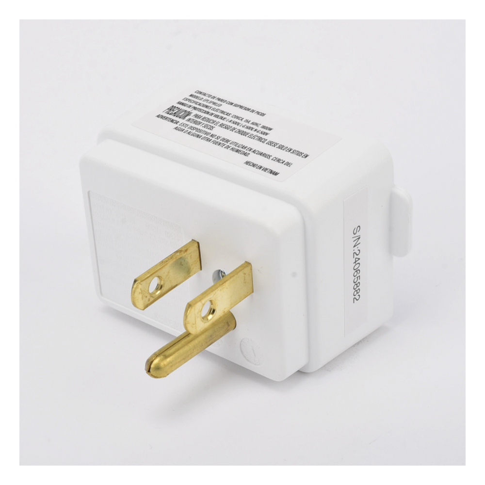 Supresor de Picos Portatil para Pared / 120 Vca / 1800 W / 540 Joules