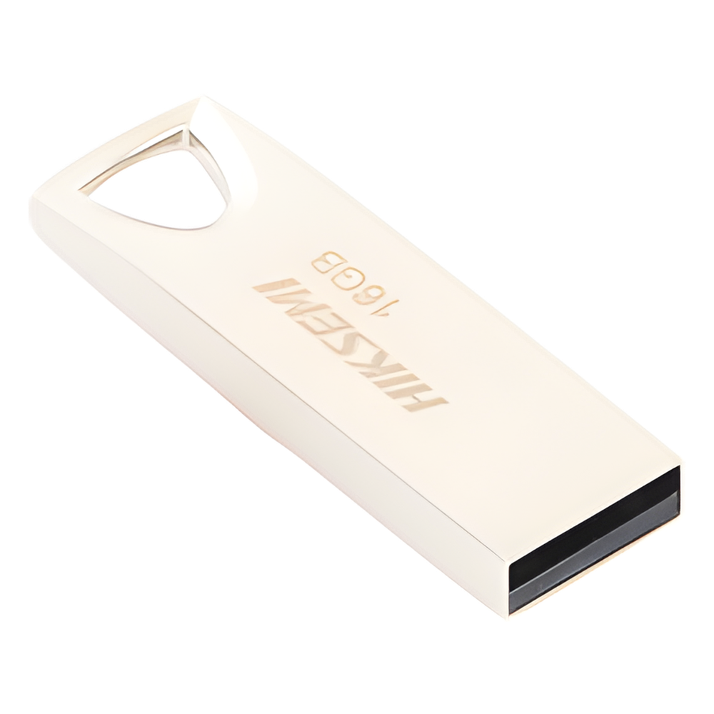 Memoria USB M200 de 16 GB / USB 2.0 / Cuerpo Metálico / Lectura 80 MB/s / Compatible con Windows, macOS, Linux y Android