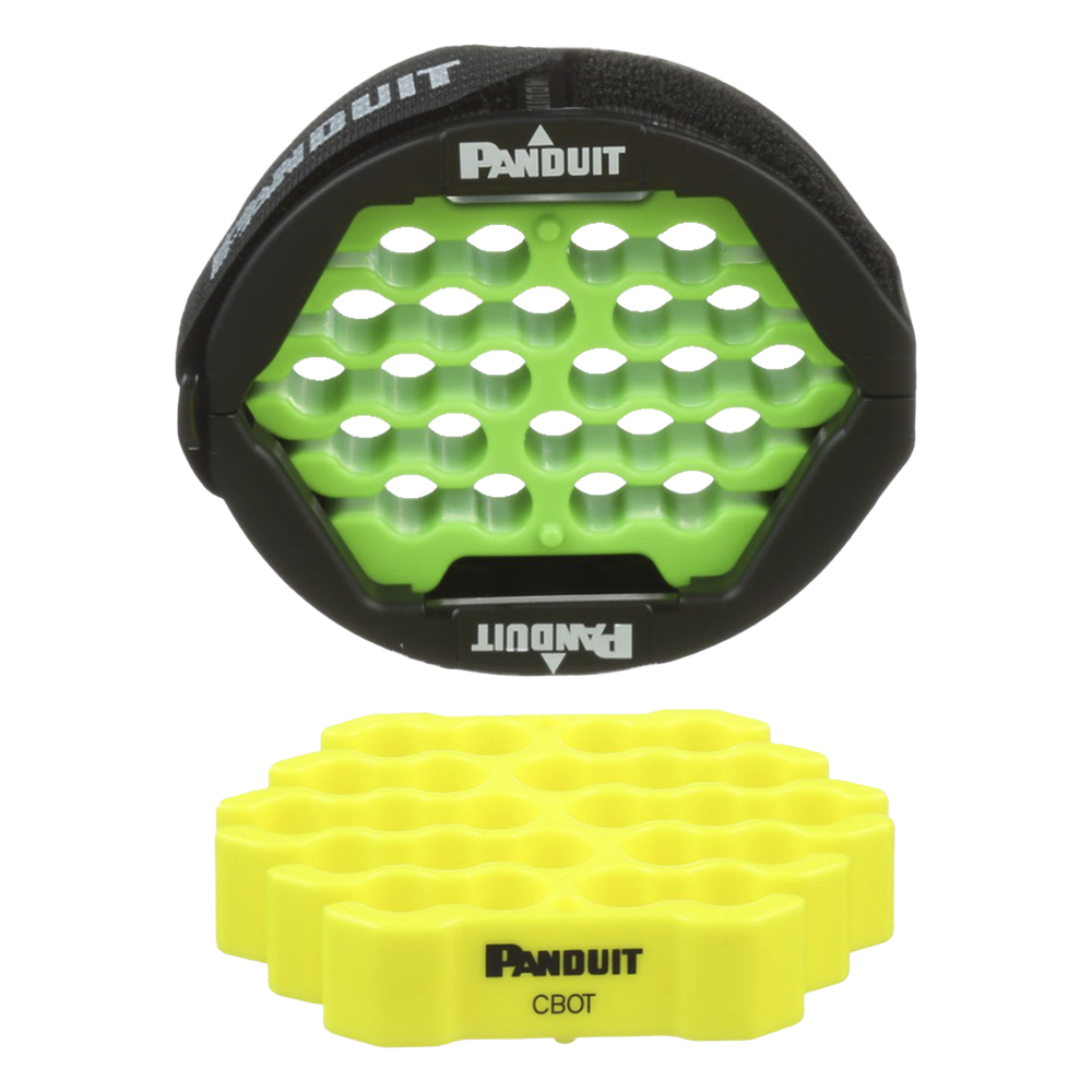 Herramienta Para Peinado y Organización de Cables, Incluye Organizador Verde Para Diámetros de Cables de 4.6 a 6.3 mm (0.18 a 0.25 Pulgadas) y Amarillo Para 5.9 a 7.9 mm (0.23 a 0.31 Pulgadas)