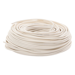Cable Doble Aislado para Cercas Electrificadas / Calibre 22 / Bobina 100 m (328 ft) / Conductor Multifilar Anti-UV / -10 a 60°C / NMX-J008 / ASTM B3-90