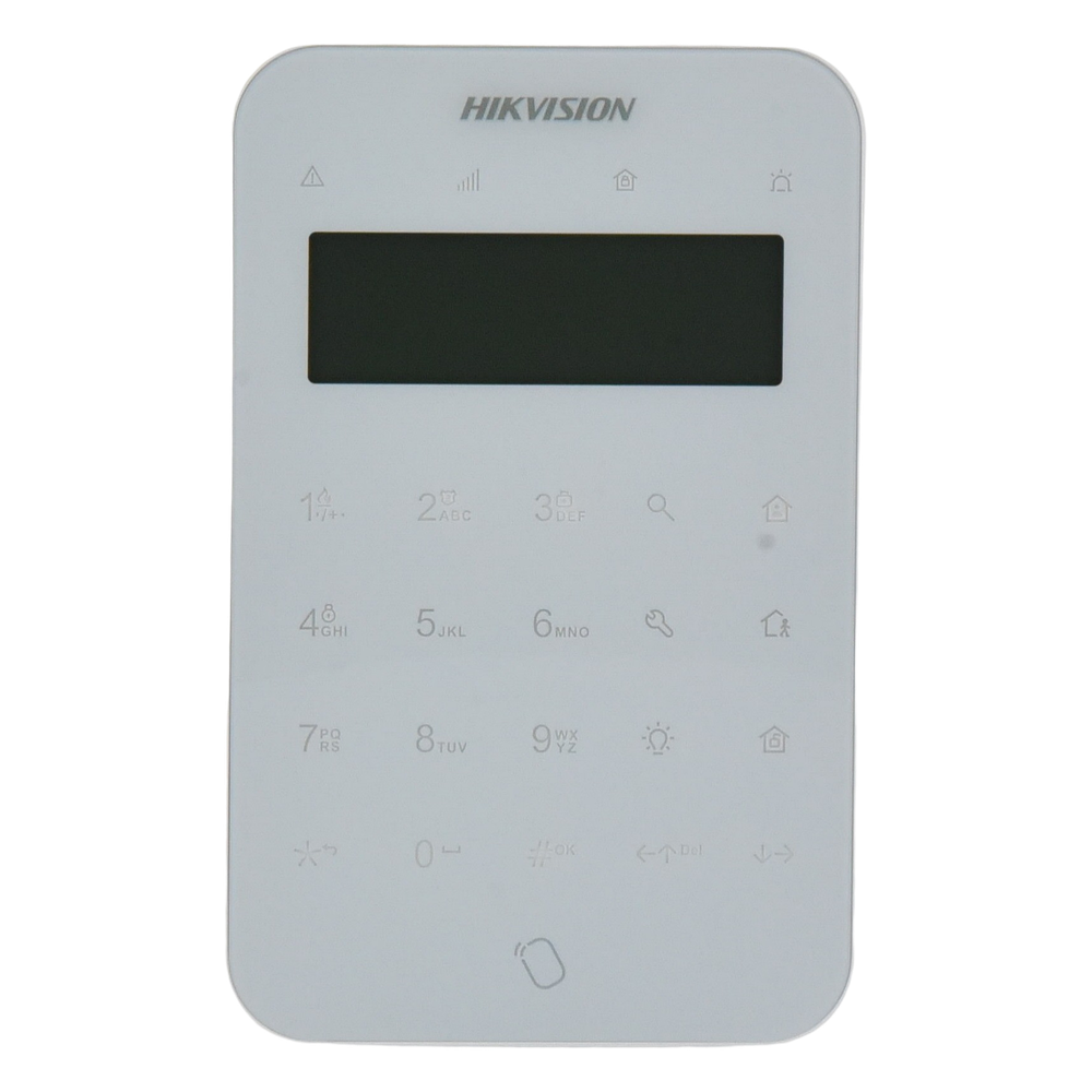 (AX PRO) Teclado Inalámbrico con Pantalla LCD para Armado y Desarmado / Funciones de Automatización para control de Relevadores
