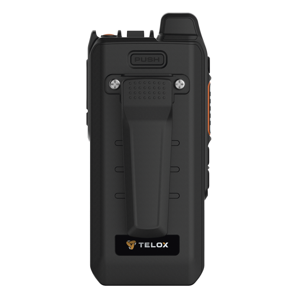 Kit Radio PoC LTE TELOX MT100 con servicio TASSTA TFLEXPTT y SIM YOBI 1GB por 12 meses / Audio 3W / IP54 / Batería 4000 mAh / GPS / Cifrado AES-256