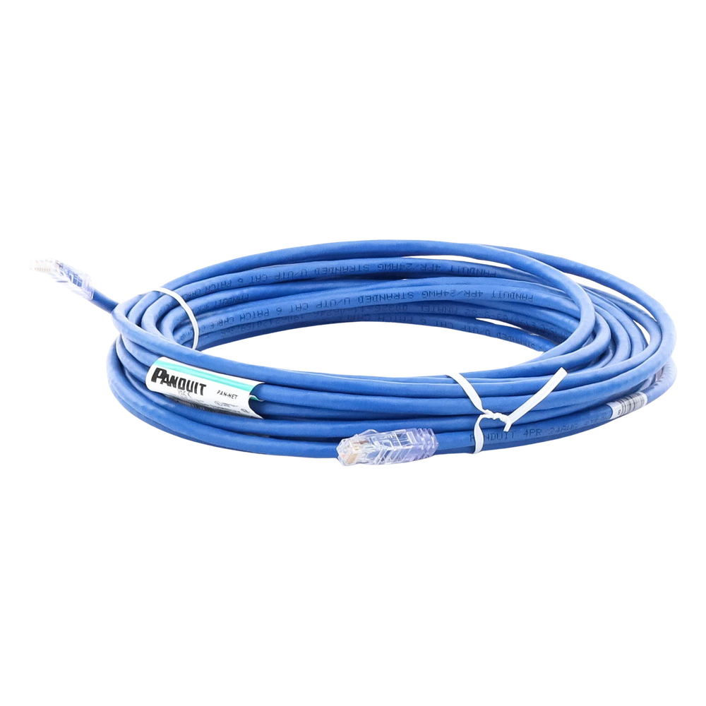 Cable de Parcheo TX6, UTP Cat6, 24 AWG, CM, Color Azul, 10 Metros (32.81 Pies)