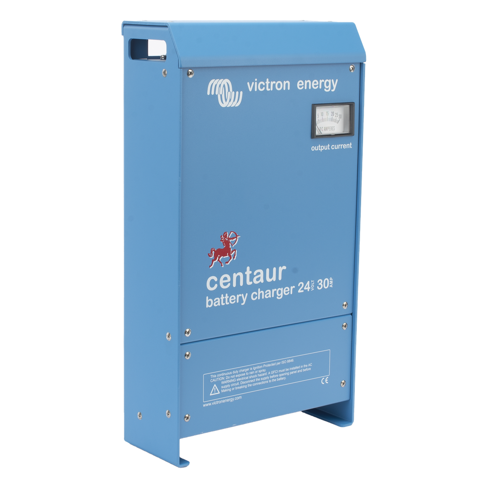 Centaur 24/30 / Cargador de Baterías 24V, 30A / Para Ambientes Marinos y Terrestres. /  Bancos de 120 a 300 Ah