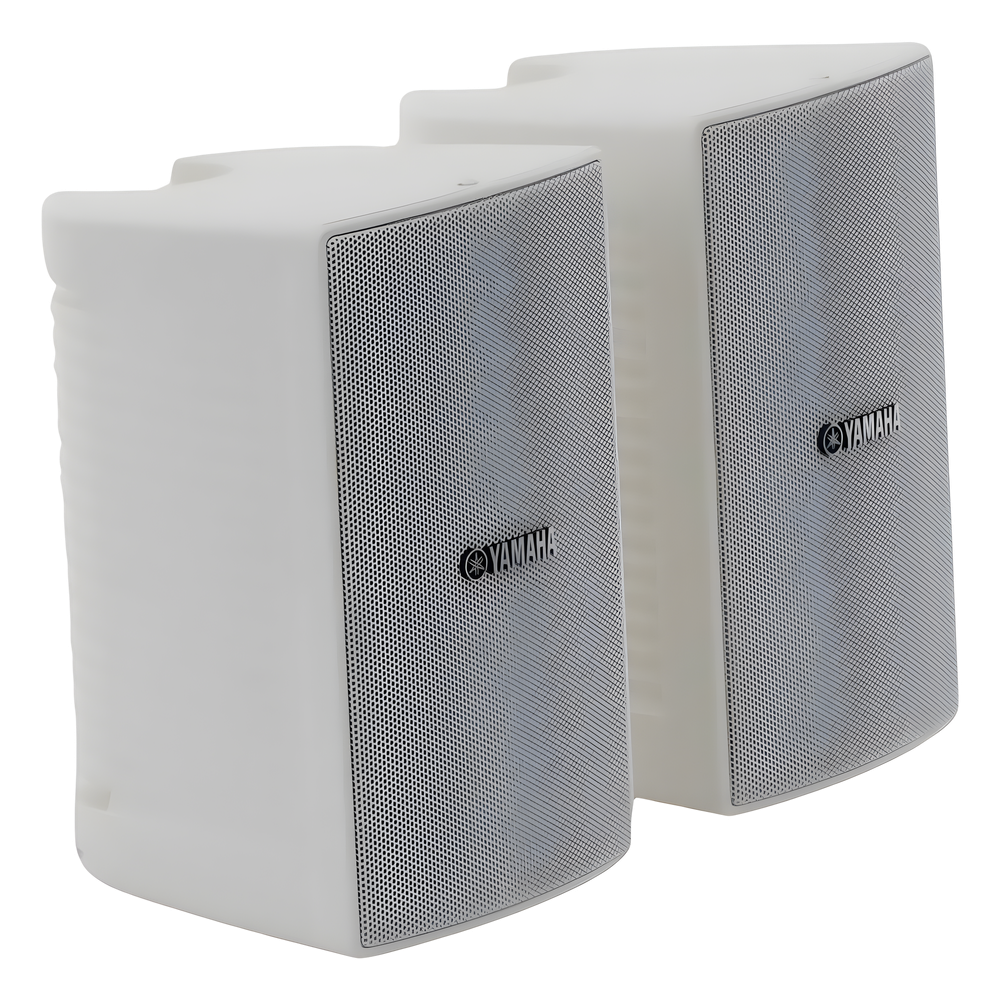 Altavoz de Montaje en Pared, 2 vias, Woofer 4 in, Tweeter 1 in, IPX3, 8 ohms, 70/100V, Color Blanco, Par