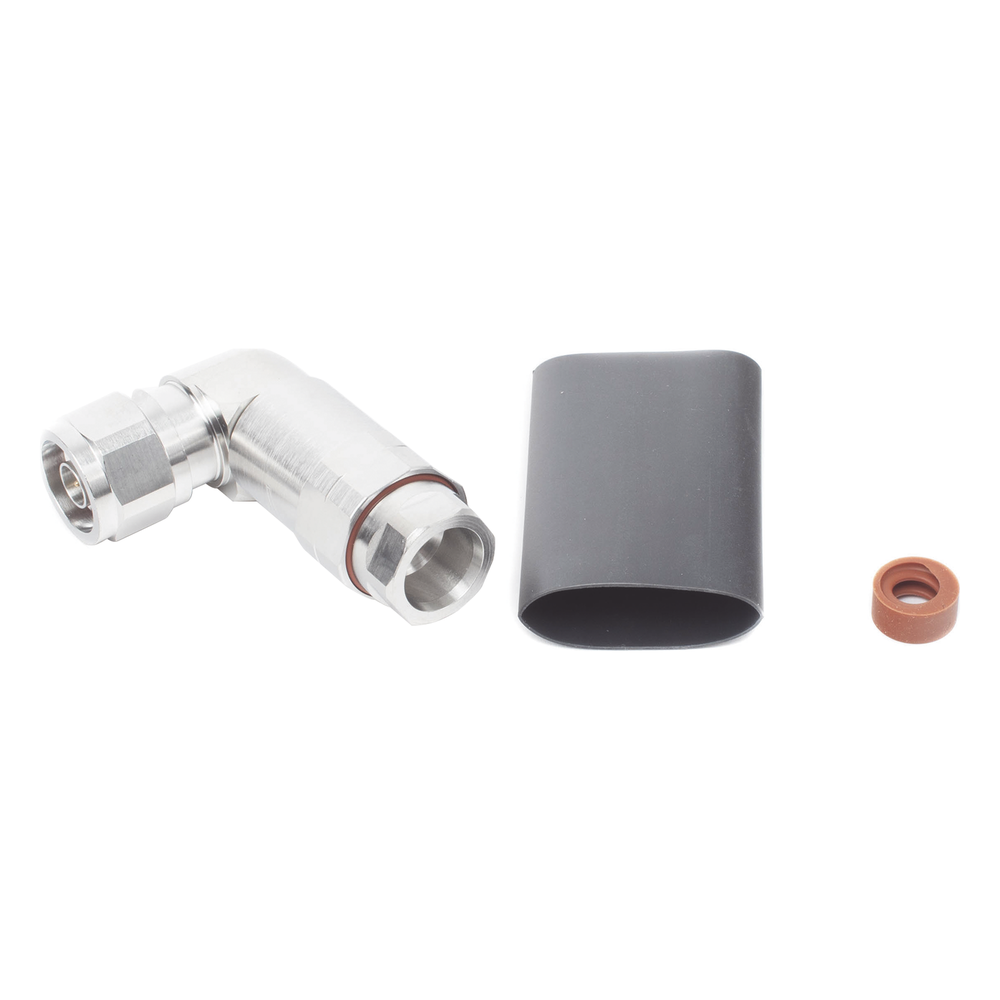 Conector N Macho Ángulo Recto para Cable FSJ4-50B (1/2") / IP68