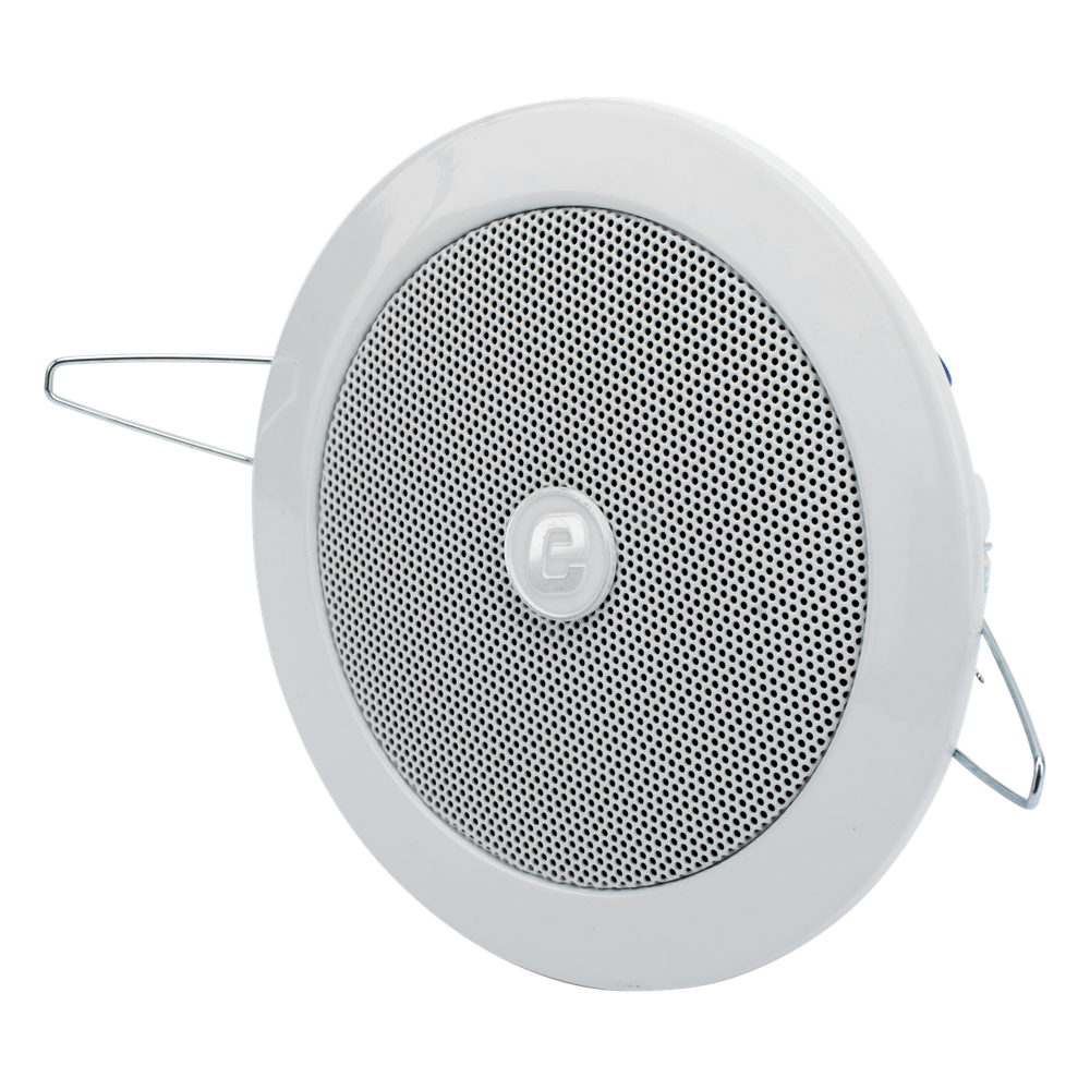 Altavoz  4" | Montaje en Techo | 3 - 6W | 70/100V | Frente Metálico | Resistente a Humedad
