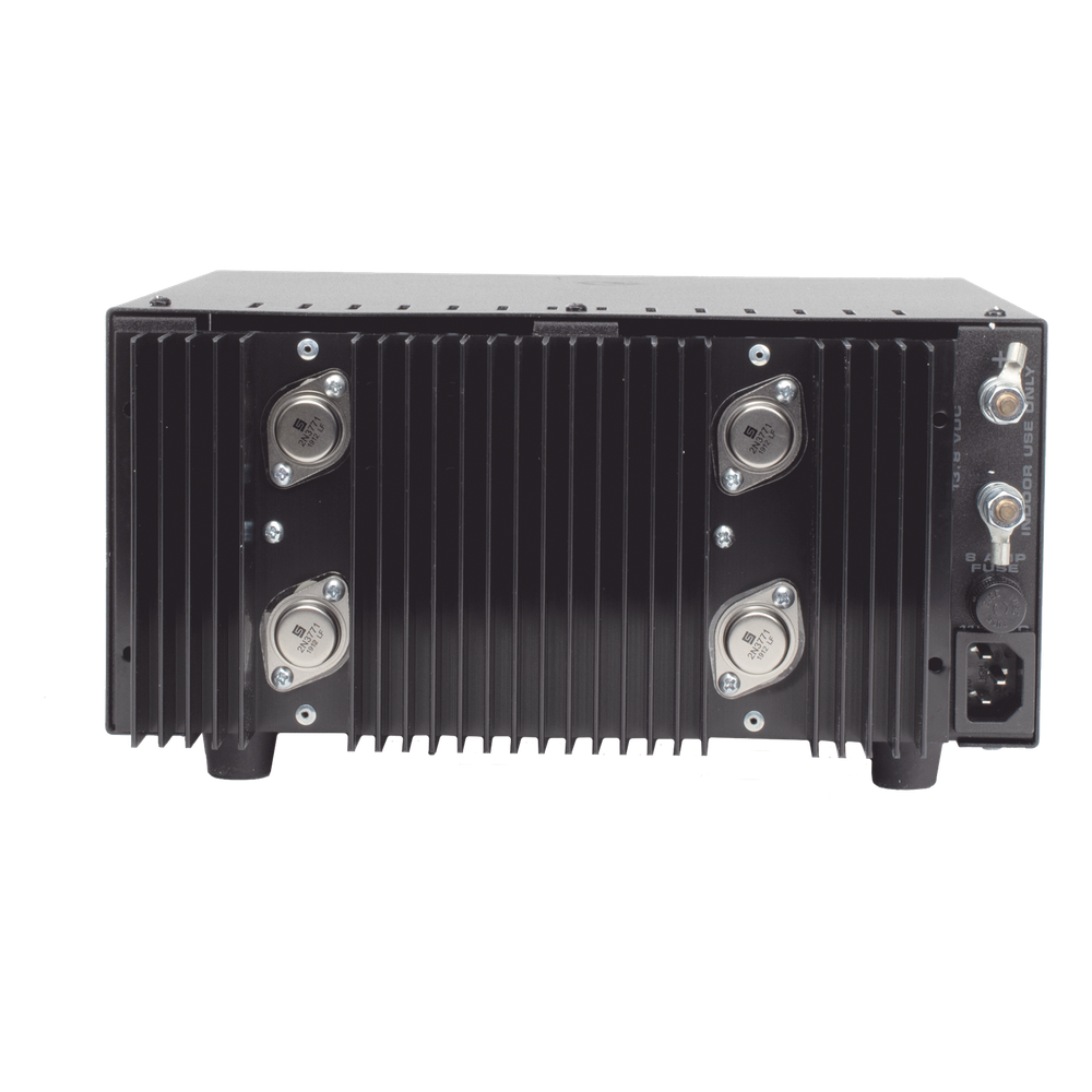 Fuente de Poder Lineal / 13.8 Vcc 35 A / Regulación Electrónica / Disipador Térmico / Voltaje Universal / Alta Potencia