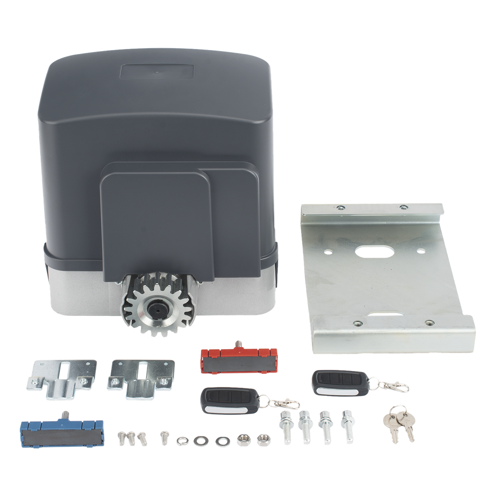 Motor Brushless Para Puertas Corredizas de Hasta 300 Kg / Compatible con Hojas de Hasta 10 Metros / Finales de Carrera Magnéticos / Soporta Batería de Emergencia