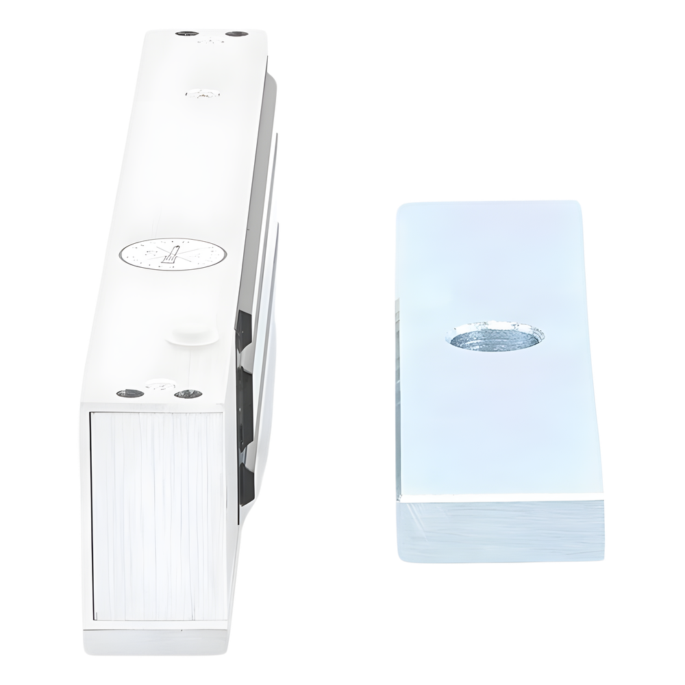 Chapa Magnética de 617 Lbs (280 Kg) / Montaje en Puerta Normal o de Vidrio / Certificado CE /  Uso en Interior / Indicador LED / Magnetismo Anti-residual