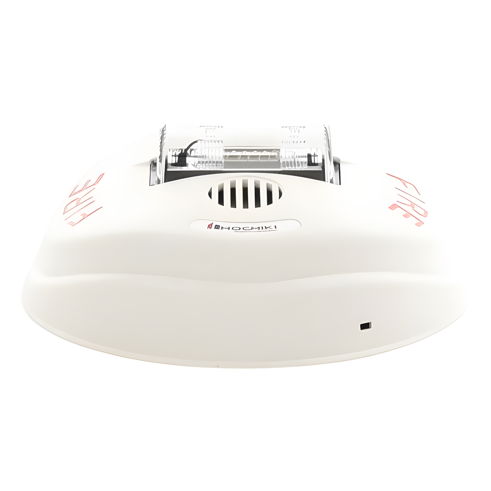 Sirena Estrobo 24 Vcd, Instalación en Techo, Multi Candela, Color Blanco (0500-06110)