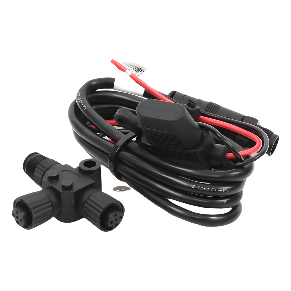 Cable de Alimentación NMEA 2000® / Incluye Cable de Alimentación y 1 Conector T / Compatible con Redes NMEA 2000