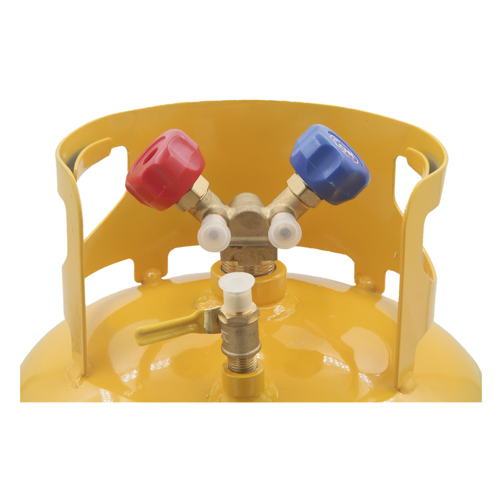 Cilindro/Tanque portátil 30 Libras / para contenido de refrigerante /  Aires Acondicionados / Refrigeración / Climatización Automotriz.