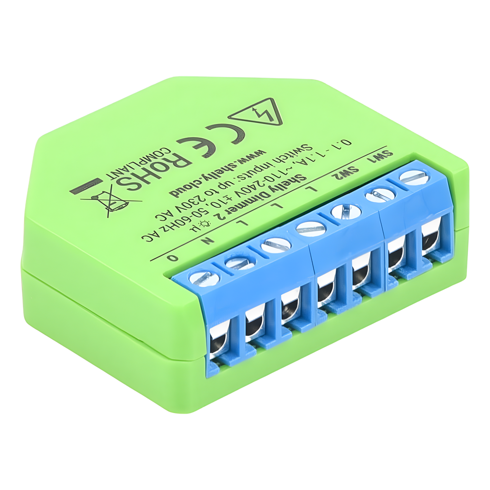 Relevador DIMMMER / Industrial y residencial inteligente / 16A /  Soporta Google y Alexa / Nube P2P y local / Ideal para atenuar iluminación.