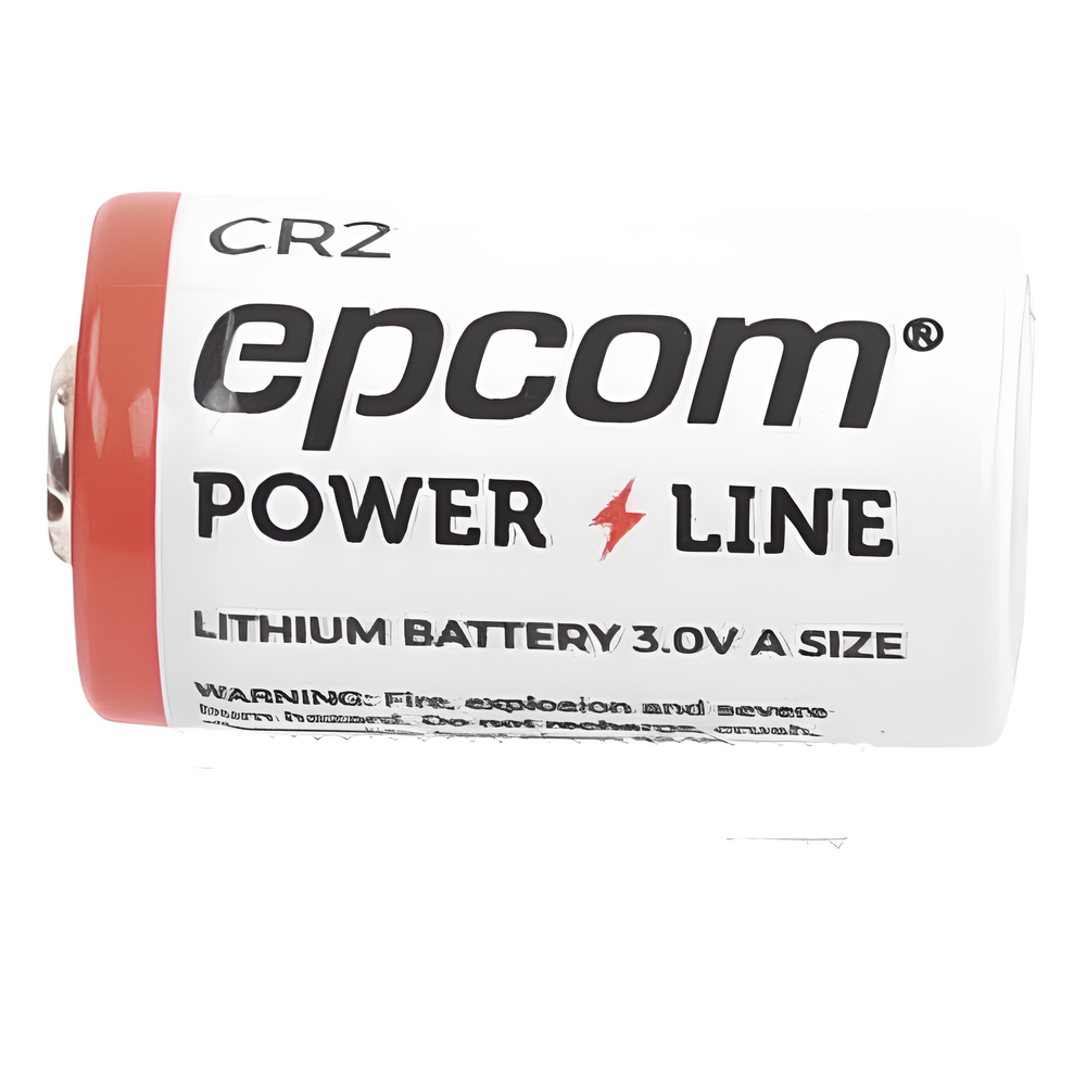 Batería de Litio CR2 / 3V / 850 mAh / No Recargable / Sello Hermético Vidrio-Metal / Operación -40°C a +60°C