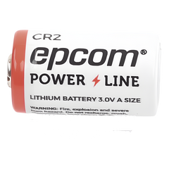 Batería de Litio CR2 / 3V / 850 mAh / No Recargable / Sello Hermético Vidrio-Metal / Operación -40°C a +60°C