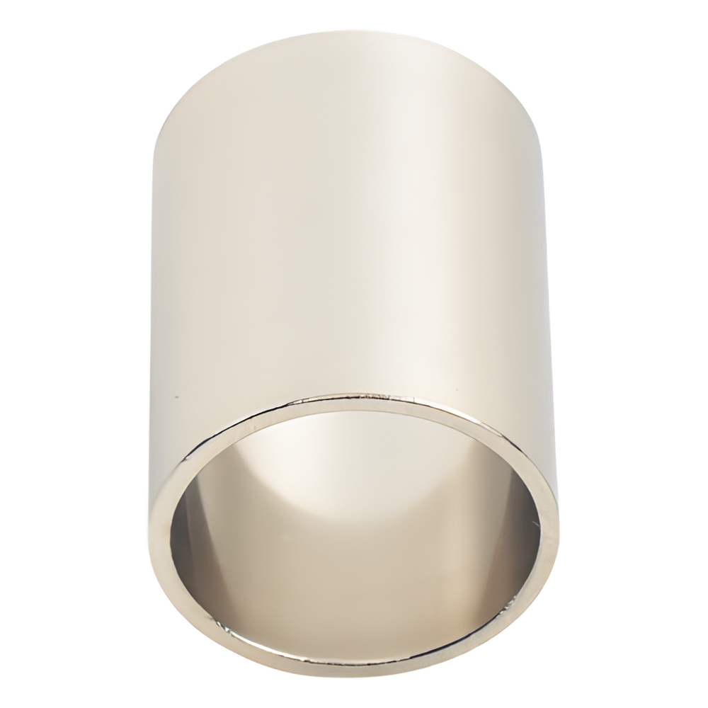 Férula-Casquillo en Chapa de Níquel para Plegar en Cables del Grupo E, I como RG-8/U, RG-213/U, LMR-400.