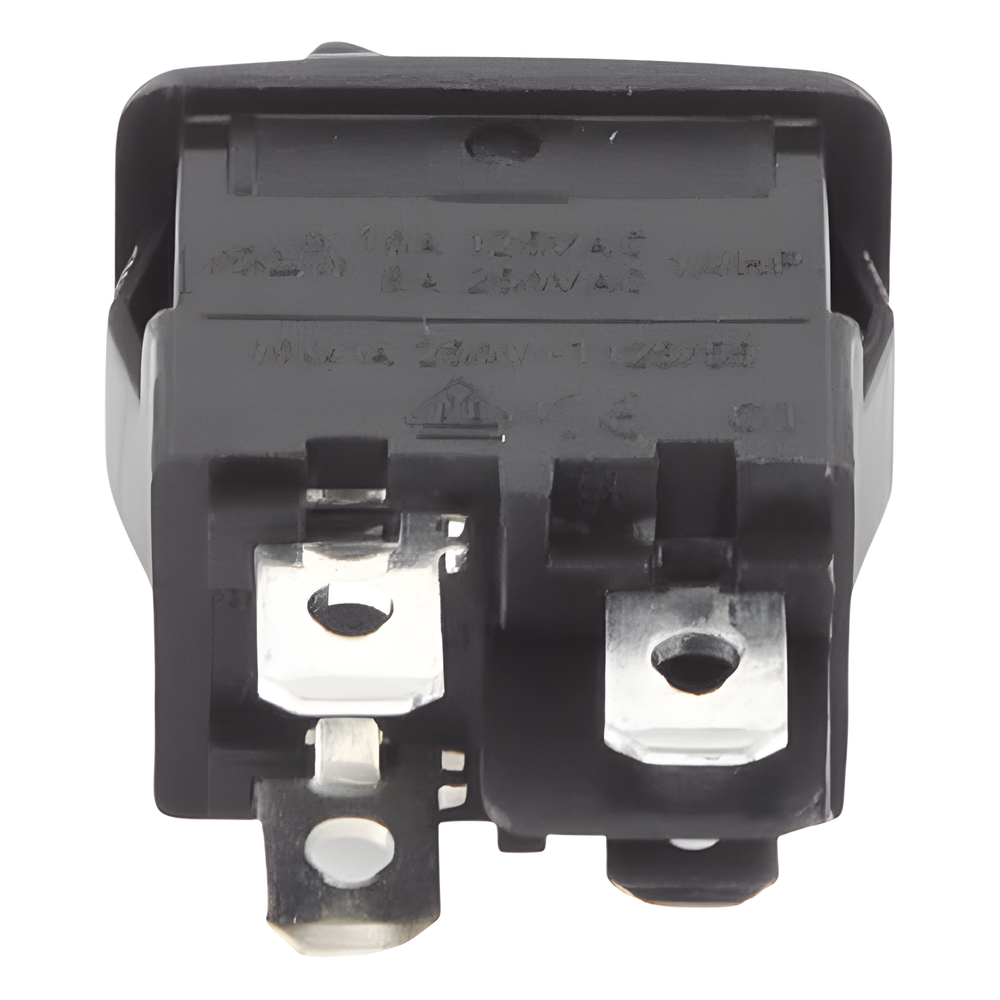 Interruptor Rocker DPST On-Off,  250 Vca.,10 Amp.,